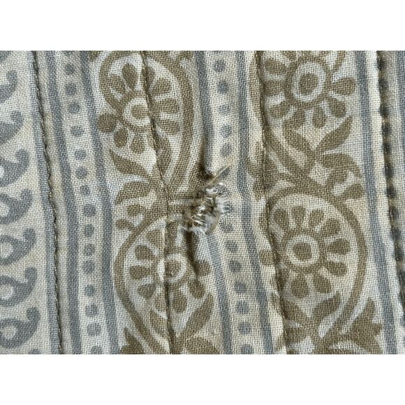 Quilt Market By Laura Hart King Size Quilt Set w/ Shams Cream/Brown, Cabincore - Picture 3 of 9